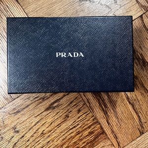 Black Prada accessory box